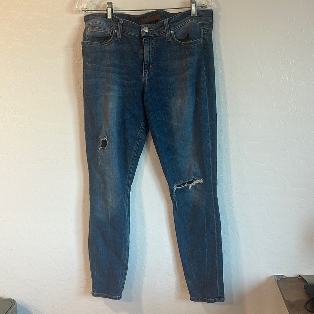 Women’s Joe Jeans‎ size 32 stretchy mid rise skinny cotton blue denim